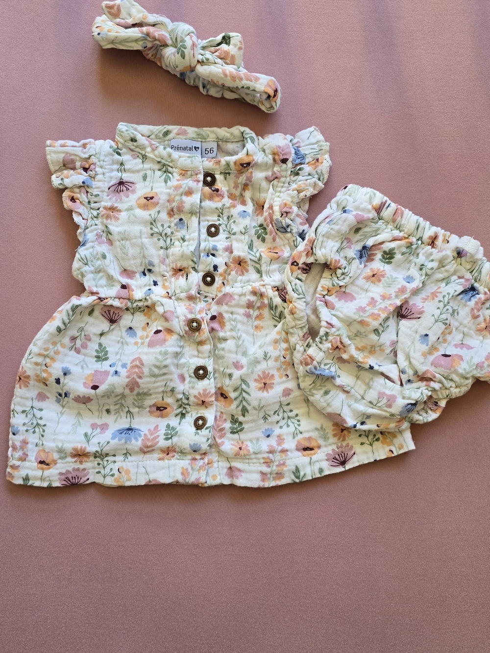 Baby Floral Dress Set